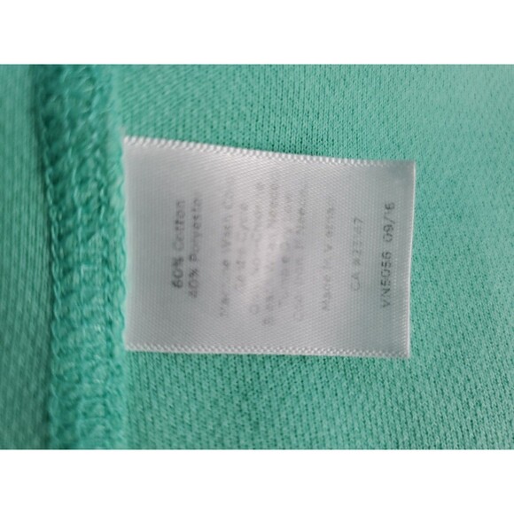 Talbots  Sz M Activewear Jacket Zipped Lightweight Pockets Green Preppy - Picture 12 of 13